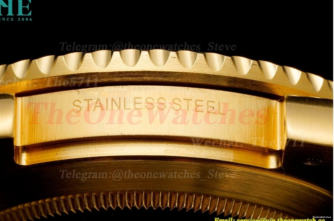 KF VR3135 Black 116618LN 40mm Dot YG YG Wrapped Submariner 0403